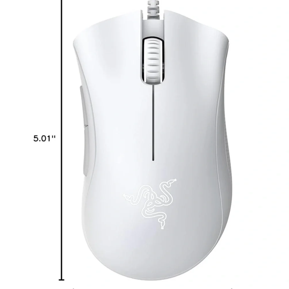 Razer DeathAdder Essential White Mouse. NIB